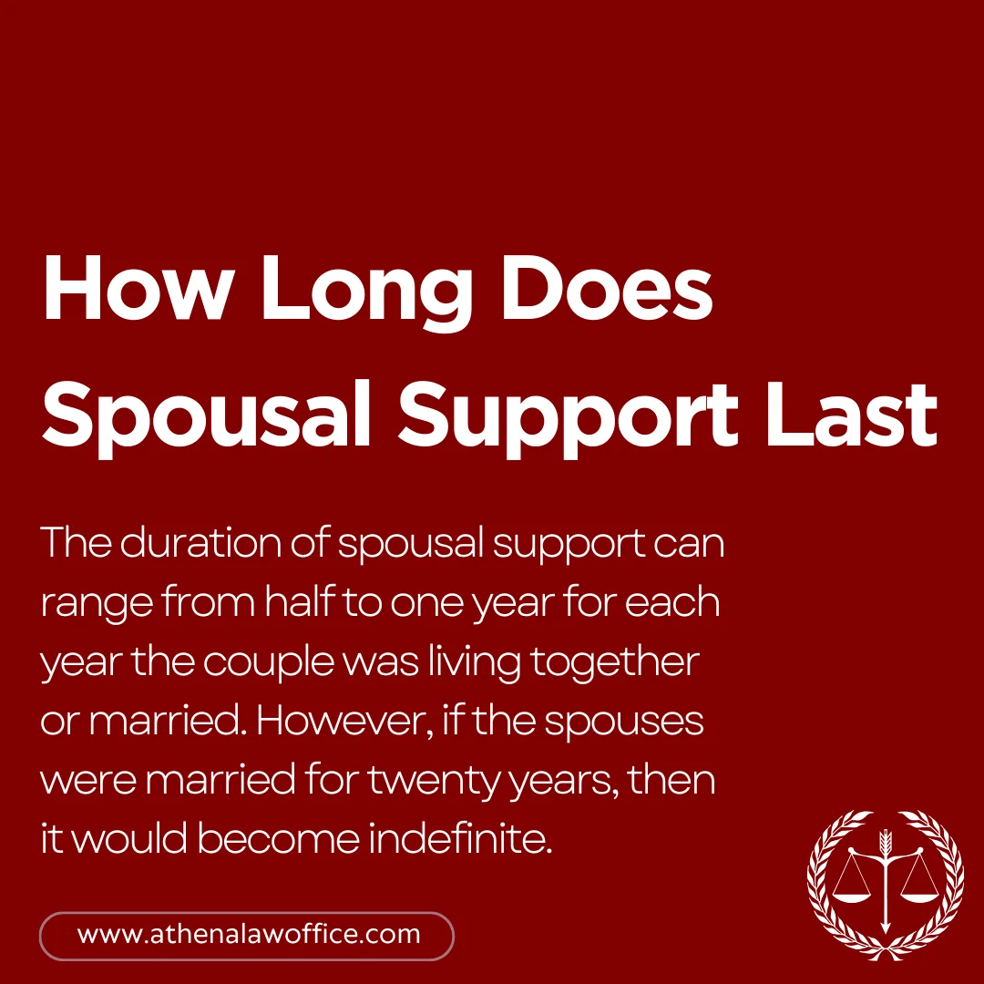 The answer to how long does spousal support last in ontario 