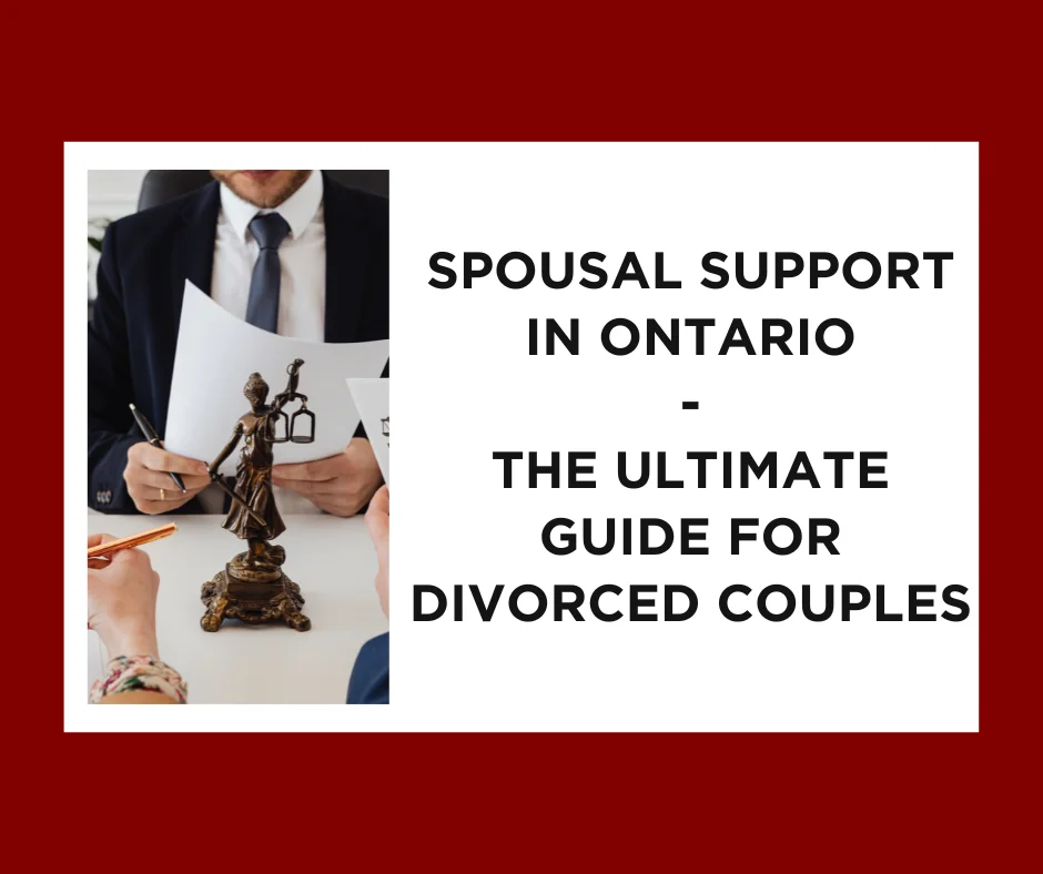 Spousal Support in Ontario A Guide for Divorced Couples