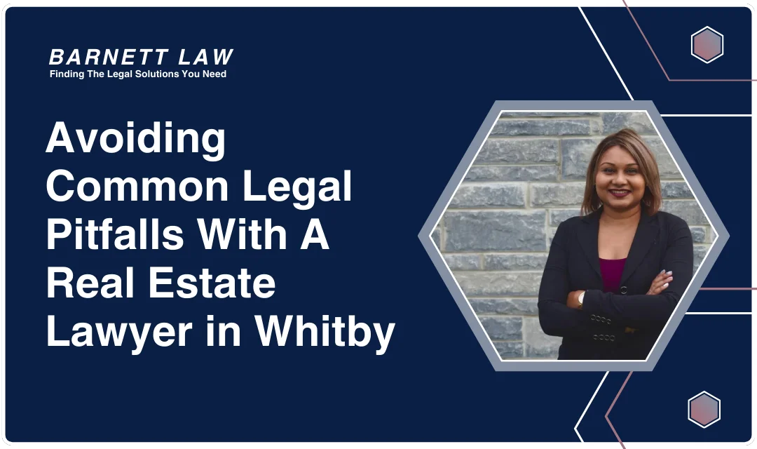 An infographic about real estate lawyer Whitby.