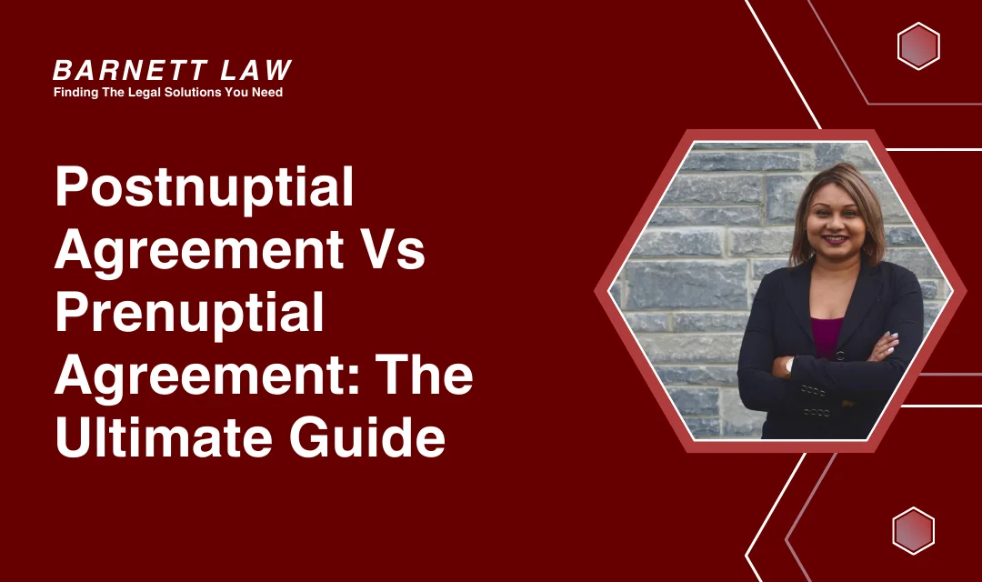 A cover about postnuptial agreement vs prenuptial agreement.
