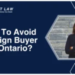 A title page about how to avoid foreign buyer tax Ontario.